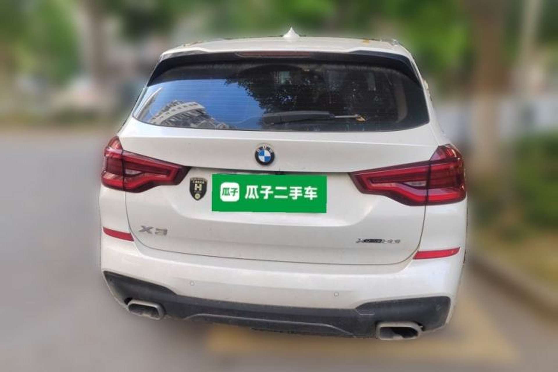 Used BMW X3 2020 xDrive30i Luxury Model with M Sport Package Rear