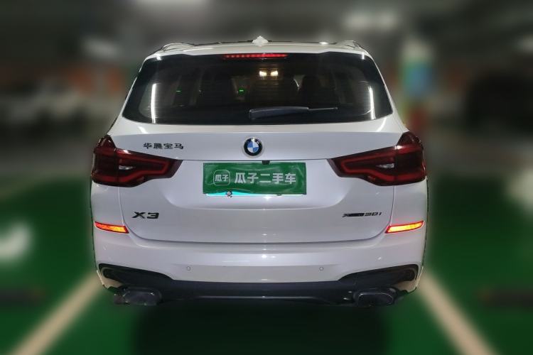 Used BMW X3 2020 xDrive30i Luxury Model with M Sport Package Rear
