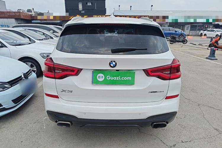 Used BMW X3 2020 xDrive30i Luxury Model with M Sport Package Rear