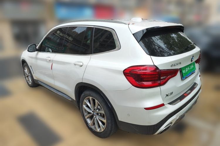 Used BMW X3 2020 xDrive25i Luxury Package Rear Left 45 Deg