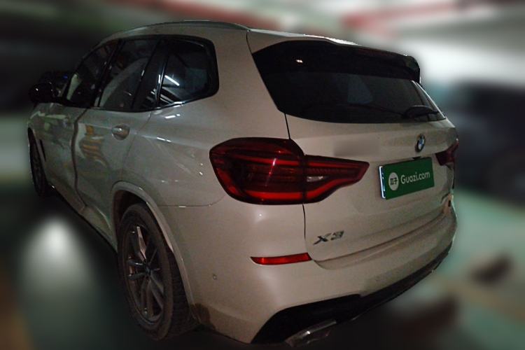 Used BMW X3 2020 xDrive28i M Sport Package Rear Left 45 Deg