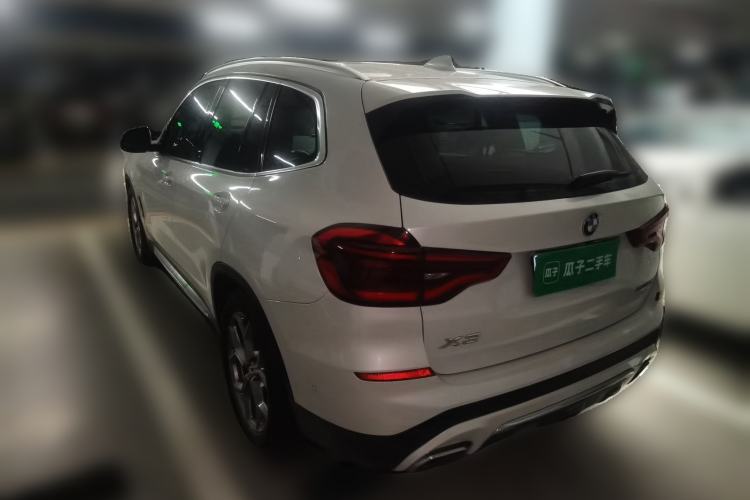 Used BMW X3 2020 xDrive28i Luxury Package Rear Left 45 Deg
