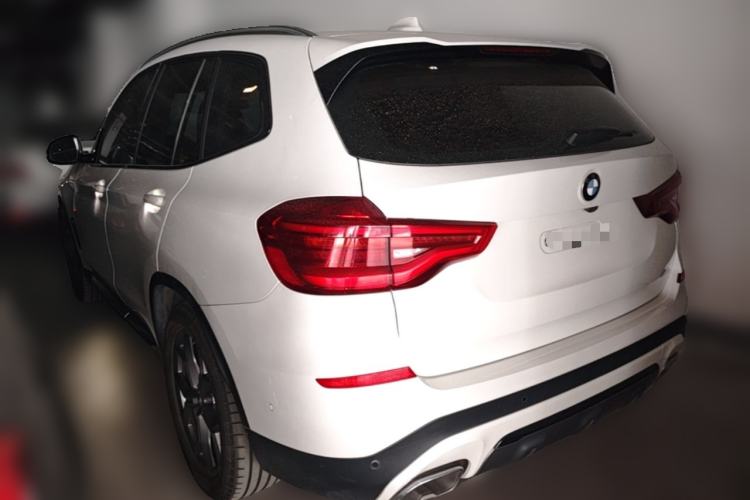 Used BMW X3 2020 xDrive28i Luxury Package Rear Left 45 Deg