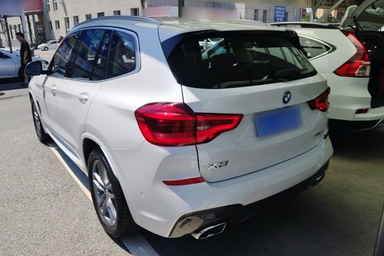 Used BMW X3 2020 xDrive28i M Sport Package Rear Left 45 Deg