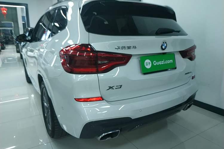 Used BMW X3 2020 xDrive28i M Sport Package Rear Left 45 Deg