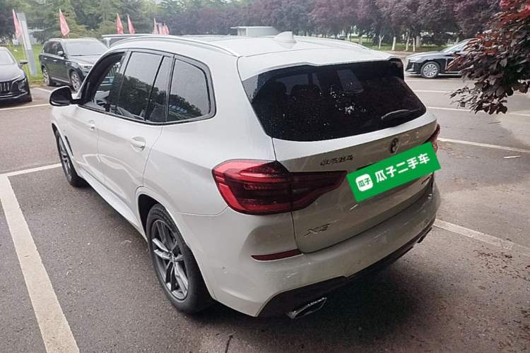 Used BMW X3 2020 xDrive25i M Sport Package Rear Left 45 Deg