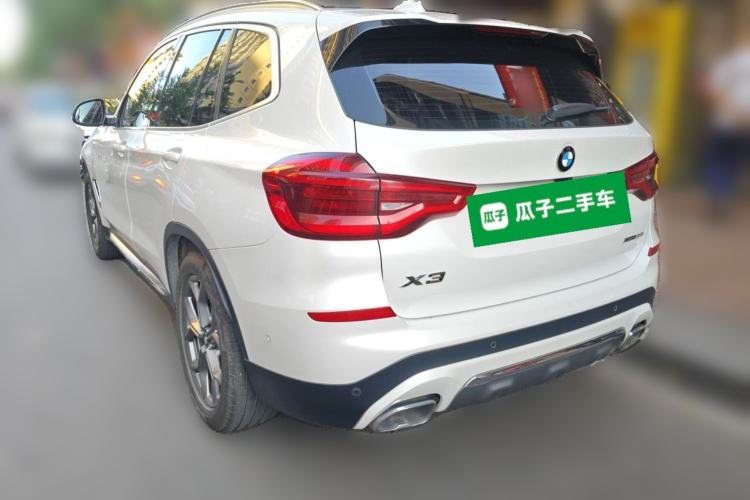 Used BMW X3 2020 xDrive28i Luxury Package Rear Left 45 Deg