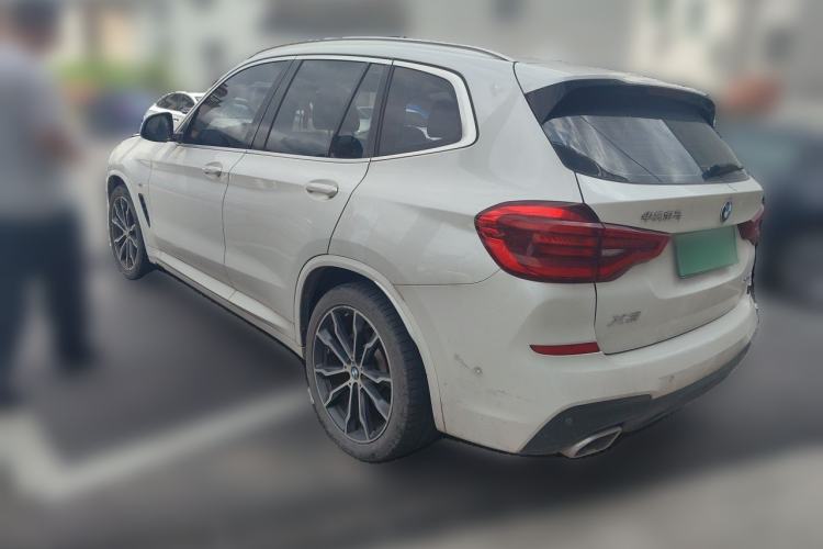 Used BMW X3 2020 xDrive30i Luxury Model with M Sport Package Rear Left 45 Deg