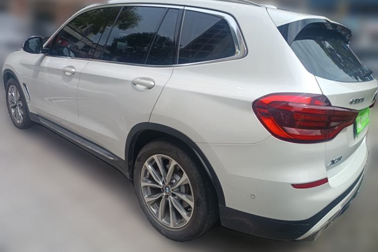 Used BMW X3 2020 xDrive25i Luxury Package Rear Left 45 Deg