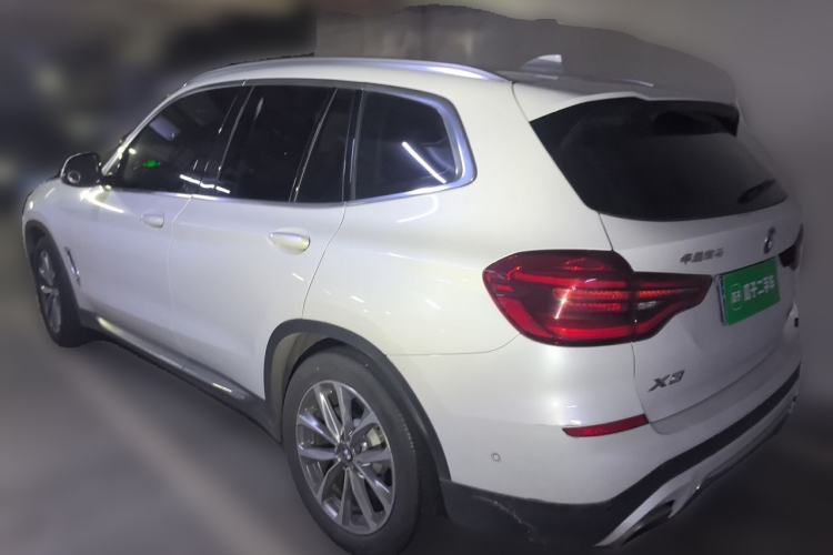 Used BMW X3 2020 xDrive25i Luxury Package Rear Left 45 Deg