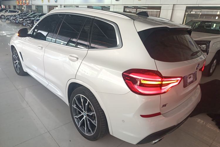 Used BMW X3 2020 xDrive30i Luxury Model with M Sport Package Rear Left 45 Deg