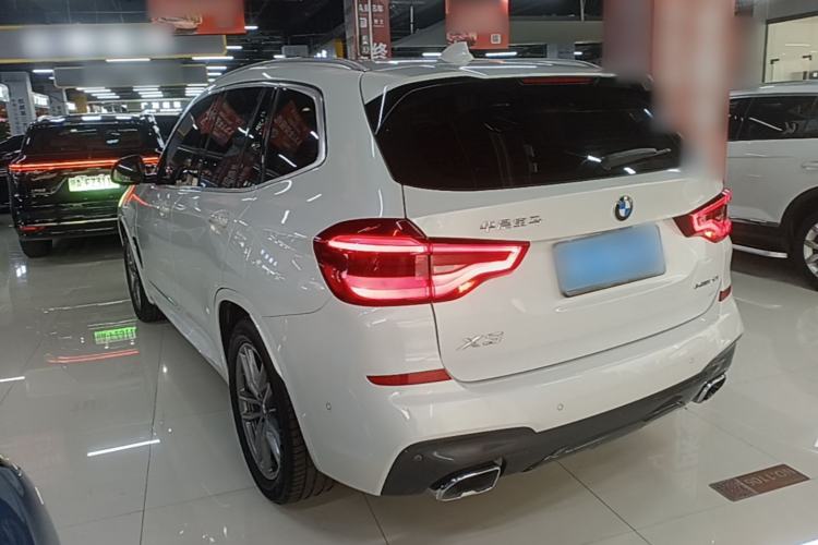 Used BMW X3 2020 xDrive28i M Sport Package Rear Left 45 Deg