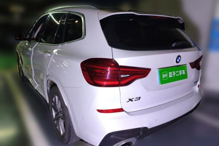Used BMW X3 2020 xDrive25i M Sport Package Rear Left 45 Deg