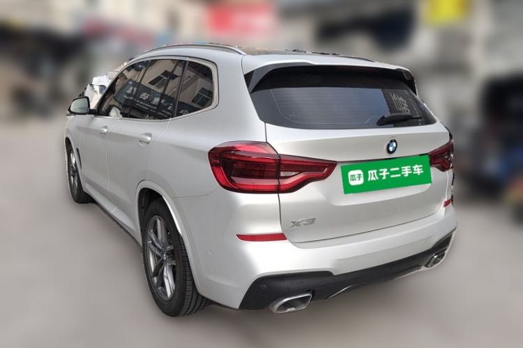 Used BMW X3 2020 xDrive25i M Sport Package Rear Left 45 Deg