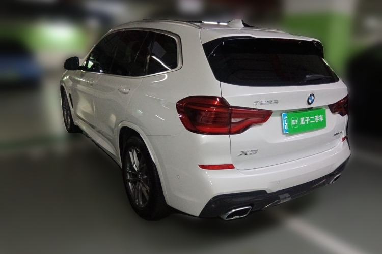 Used BMW X3 2020 xDrive28i M Sport Package Rear Left 45 Deg