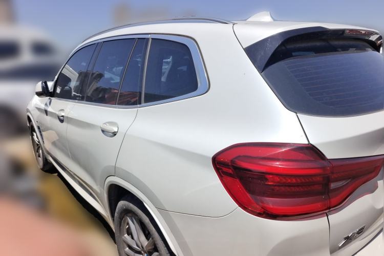 Used BMW X3 2020 xDrive28i M Sport Package Rear Left 45 Deg