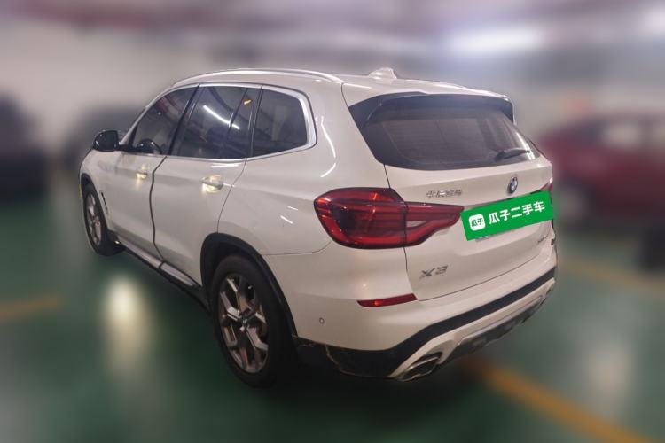 Used BMW X3 2020 xDrive28i Luxury Package Rear Left 45 Deg