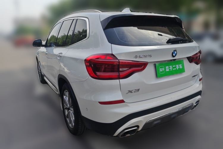Used BMW X3 2020 xDrive25i Luxury Package Rear Left 45 Deg
