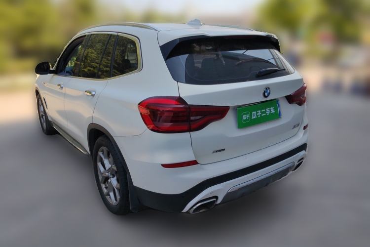 Used BMW X3 2020 xDrive28i Luxury Package Rear Left 45 Deg