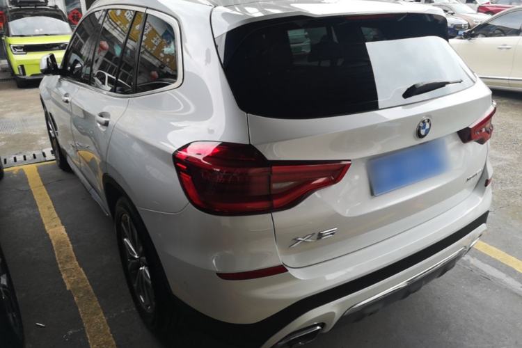 Used BMW X3 2020 xDrive25i Luxury Package Rear Left 45 Deg