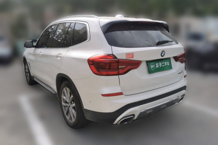 Used BMW X3 2020 xDrive25i Luxury Package Rear Left 45 Deg