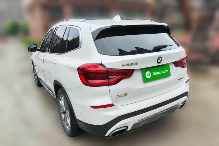 Used BMW X3 2020 xDrive25i Luxury Package Rear Left 45 Deg