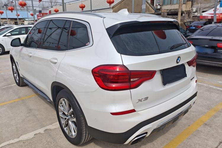 Used BMW X3 2020 xDrive25i Luxury Package Rear Left 45 Deg