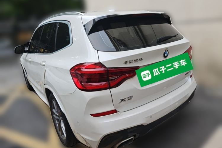 Used BMW X3 2020 xDrive25i M Sport Package Rear Left 45 Deg