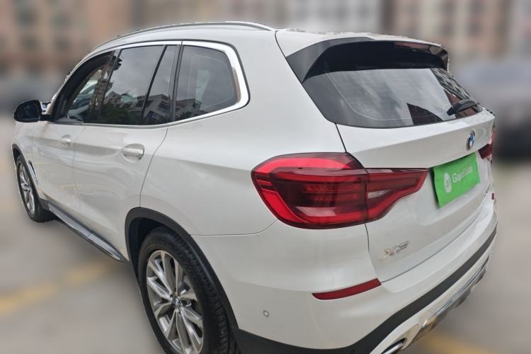 Used BMW X3 2020 xDrive25i Luxury Package Rear Left 45 Deg