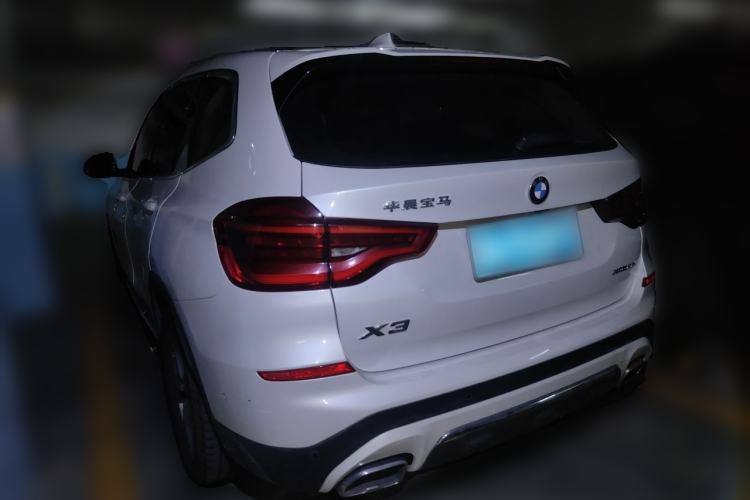 Used BMW X3 2020 xDrive28i Luxury Package Rear Left 45 Deg