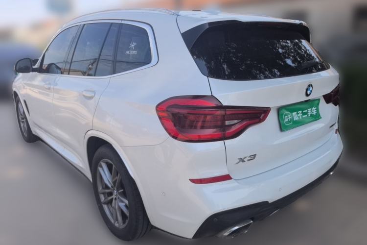 Used BMW X3 2020 xDrive25i M Sport Package Rear Left 45 Deg