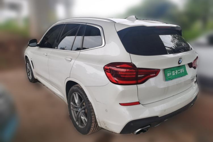 Used BMW X3 2020 xDrive28i M Sport Package Rear Left 45 Deg