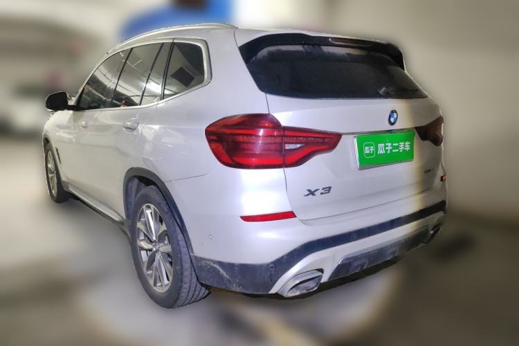 Used BMW X3 2020 xDrive25i Luxury Package Rear Left 45 Deg