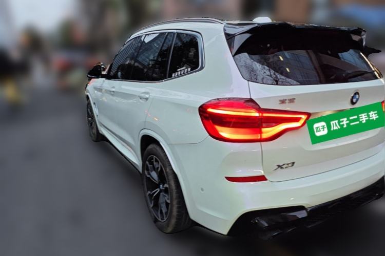 Used BMW X3 2020 xDrive25i Luxury Package Rear Left 45 Deg