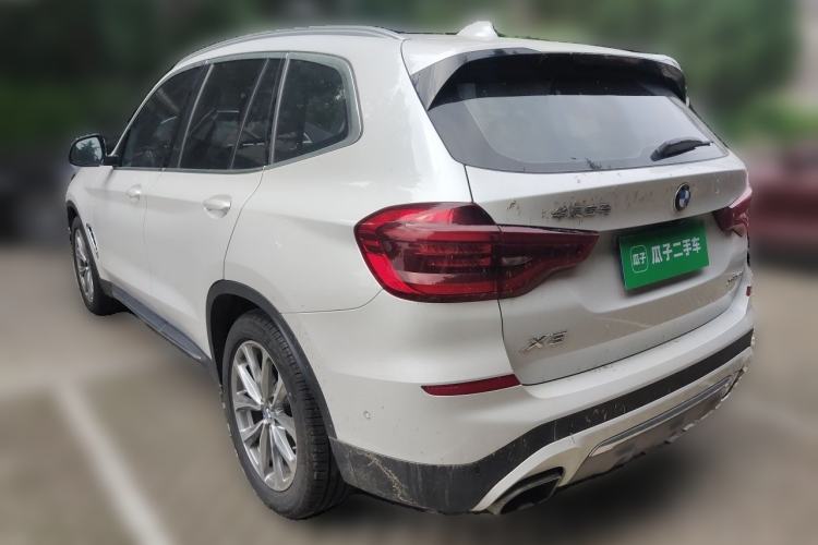 Used BMW X3 2020 xDrive25i Luxury Package Rear Left 45 Deg