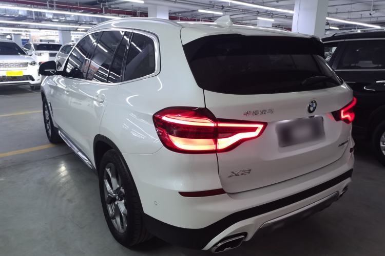 Used BMW X3 2020 xDrive28i Luxury Package Rear Left 45 Deg