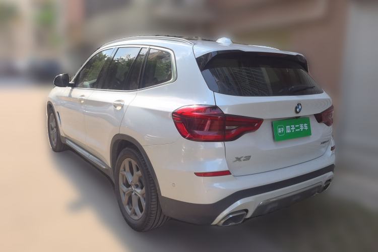 Used BMW X3 2020 xDrive28i Luxury Package Rear Left 45 Deg