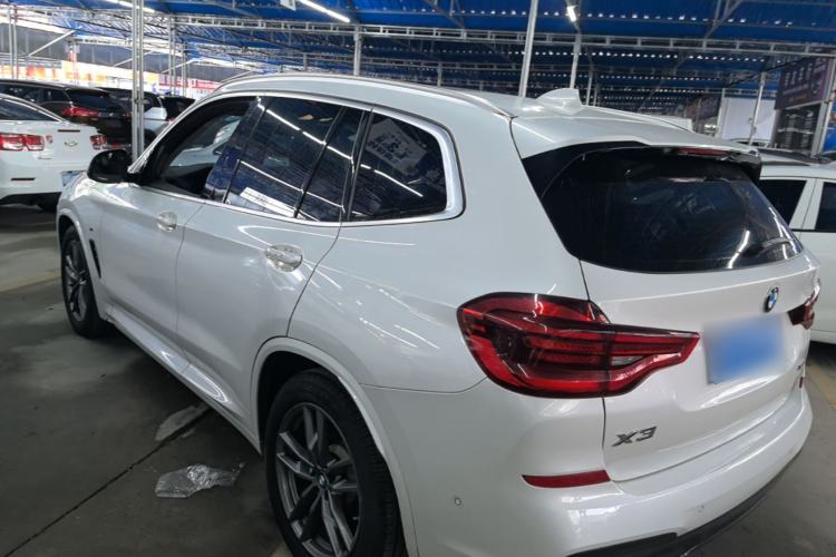 Used BMW X3 2020 xDrive28i M Sport Package Rear Left 45 Deg