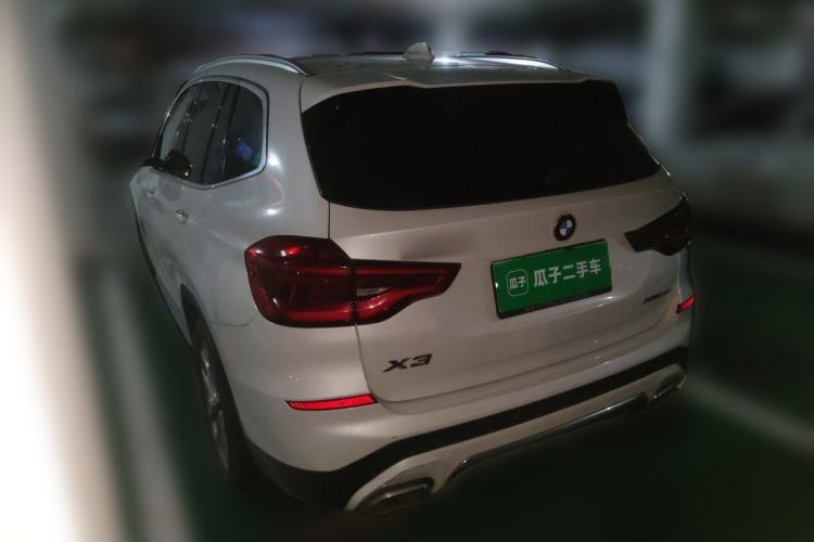 Used BMW X3 2020 xDrive25i Luxury Package Rear Left 45 Deg
