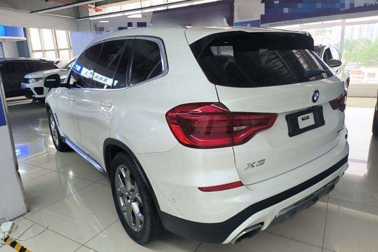 Used BMW X3 2020 xDrive28i Luxury Package Rear Left 45 Deg