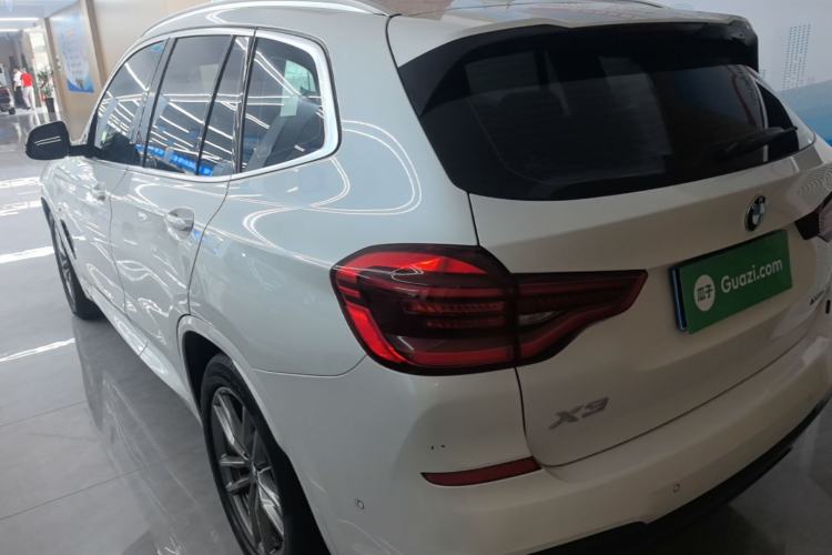 Used BMW X3 2020 xDrive25i M Sport Package Rear Left 45 Deg