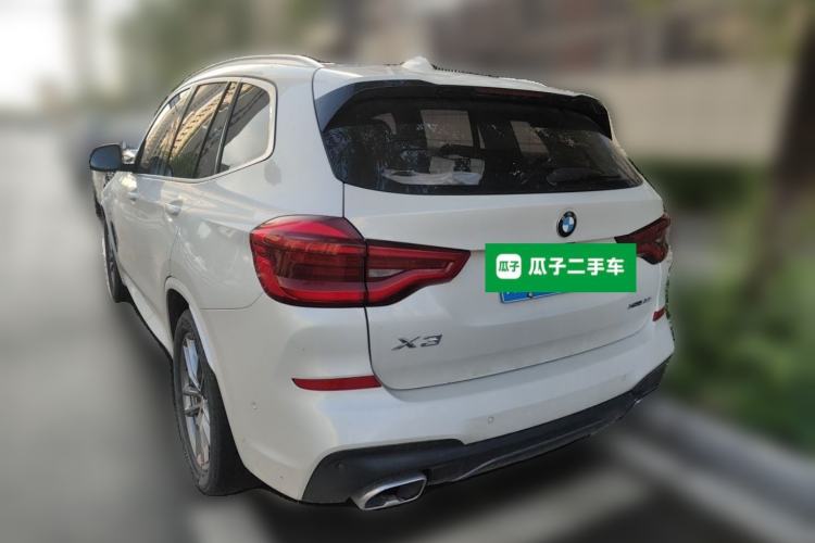Used BMW X3 2020 xDrive28i M Sport Package Rear Left 45 Deg