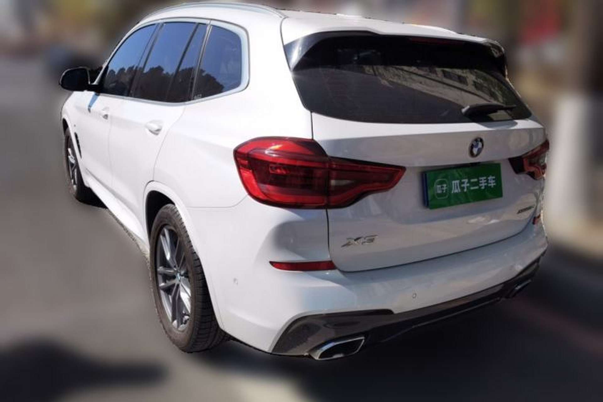 Used BMW X3 2020 xDrive28i M Sport Package Rear Left 45 Deg