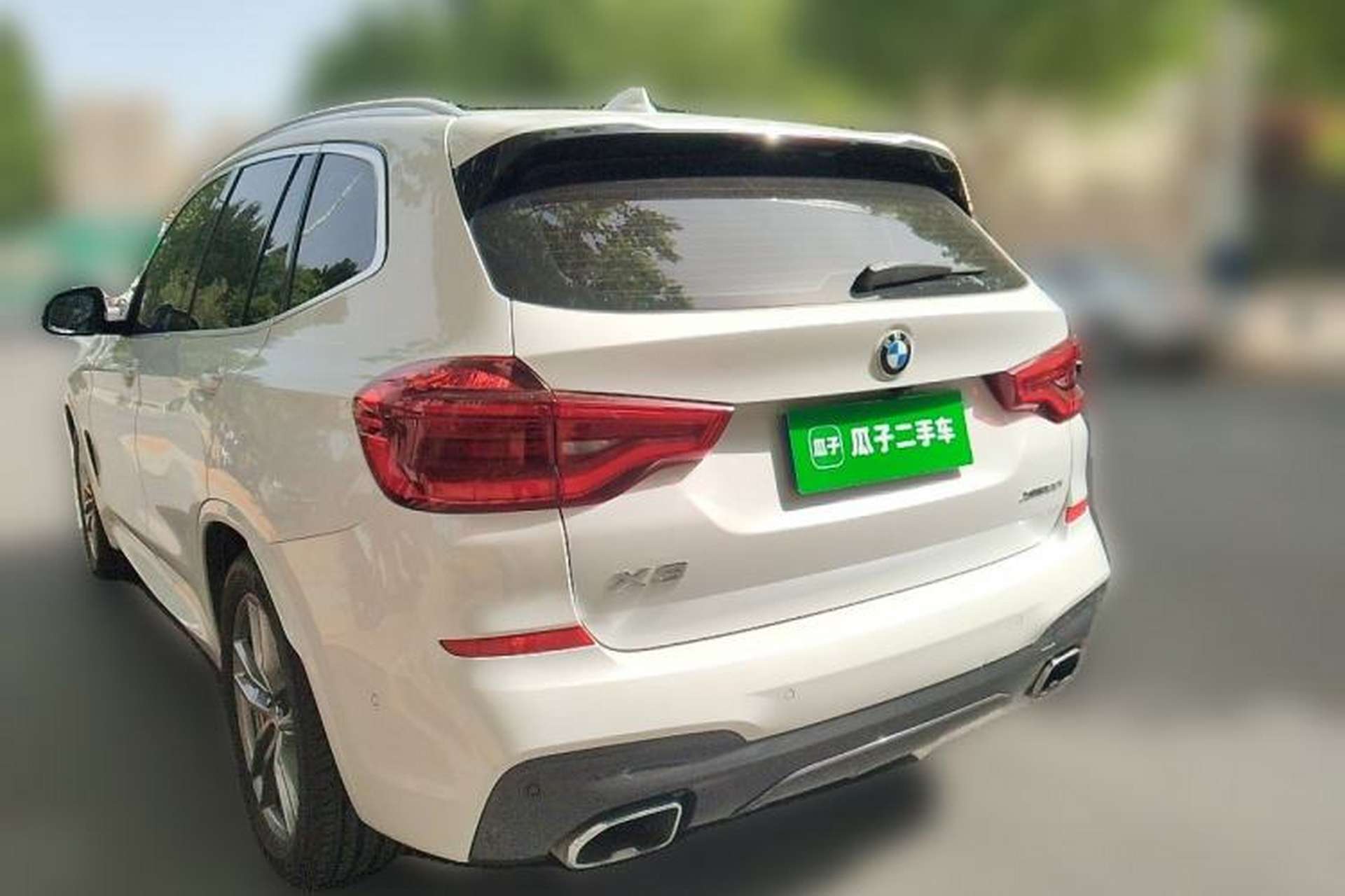 Used BMW X3 2020 xDrive28i M Sport Package Rear Left 45 Deg