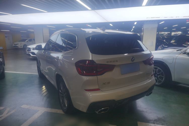 Used BMW X3 2020 xDrive28i M Sport Package Rear Left 45 Deg