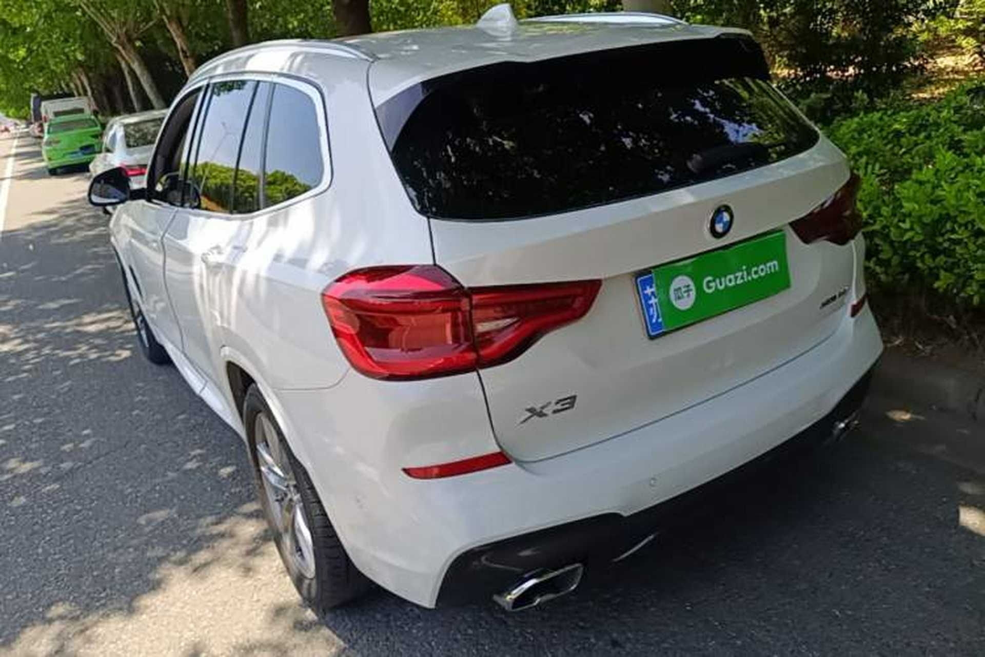Used BMW X3 2020 xDrive25i M Sport Package Rear Left 45 Deg