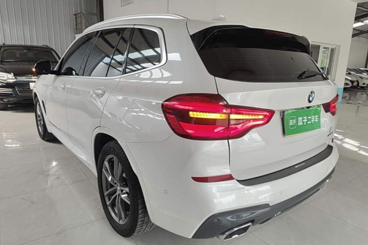 Used BMW X3 2020 xDrive28i M Sport Package Rear Left 45 Deg