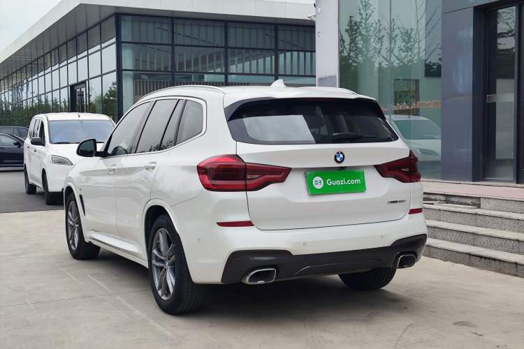 Used BMW X3 2020 xDrive28i M Sport Package Rear Left 45 Deg