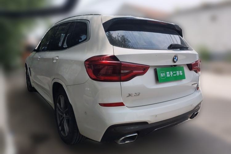 Used BMW X3 2020 xDrive28i M Sport Package Rear Left 45 Deg