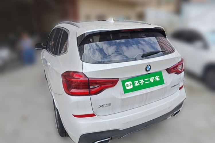 Used BMW X3 2020 xDrive28i M Sport Package Rear Left 45 Deg
